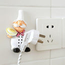 Kitchen Power Cord Storage Rack