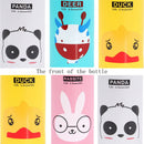 Cute Bicycle Cartoon Pattern Aluminum Water Bottle