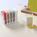 Transparent Spice Jar Box