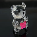 Crystal Cute Bear Figurine