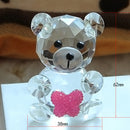 Crystal Cute Bear Figurine