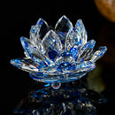 Crystal Lotus Crafts Glass Flower