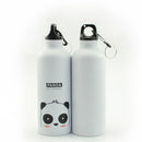 Cute Bicycle Cartoon Pattern Aluminum Water Bottle