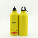 Cute Bicycle Cartoon Pattern Aluminum Water Bottle