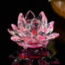 Crystal Lotus Crafts Glass Flower