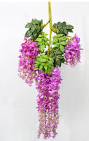 Artificial Silk Wisteria Flower Hanging Vine Plants